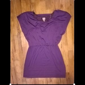 Casual purple dress